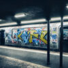 Graffiti på T-bane